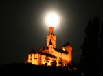 Vollmond über der Marksburg